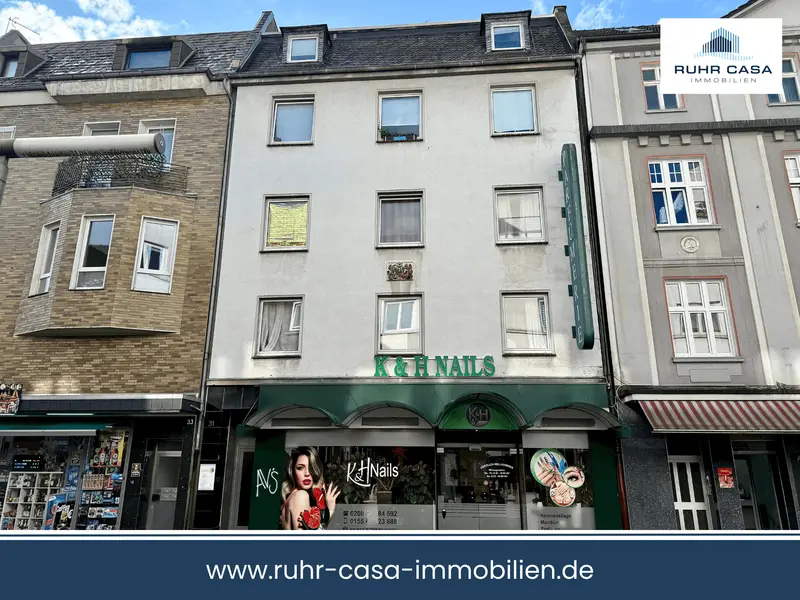 Attraktives Wohn- und Geschäftshaus in Oberhausener Innenstadtlage, Oberhausen